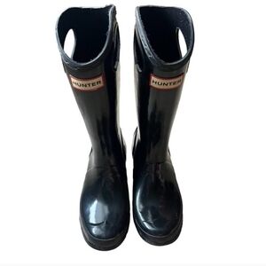 Hunter Black Rain Boots